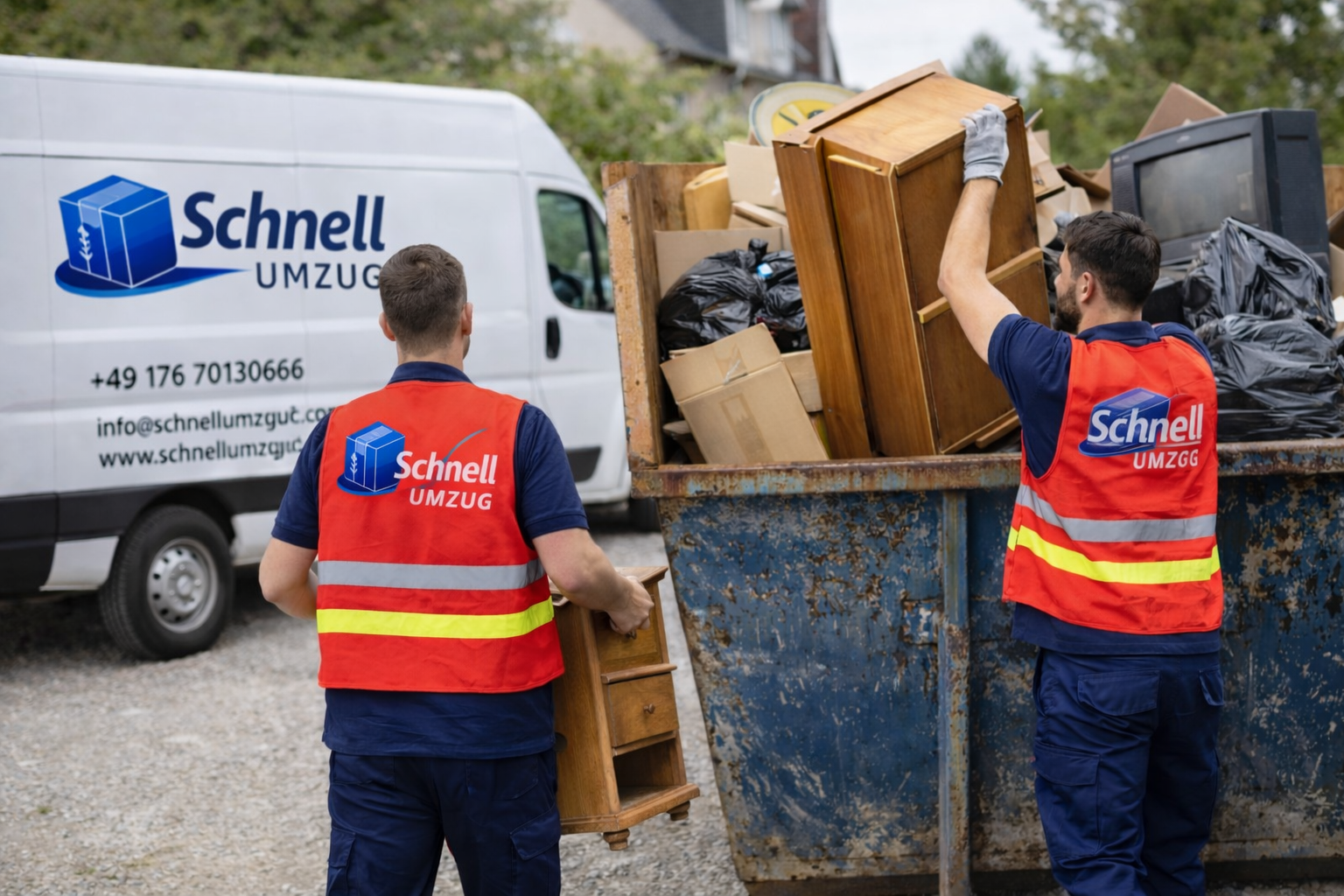 Entrümpelung im Innenbereich mit Team von Schnell Umzug
